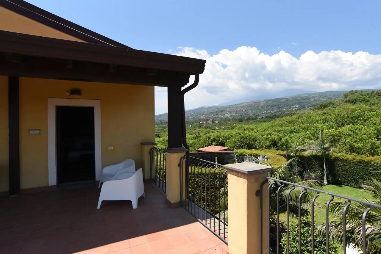 Alojamento de Acomodação e Pequeno-almoço Feudogrande Bio Relais Hotel Fiumefreddo di Sicilia